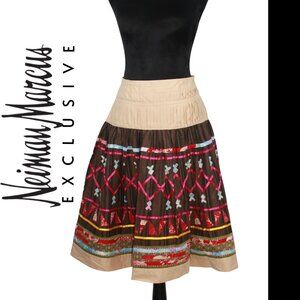 Neiman Marcus Exclusive Colorful Skirt Size 4